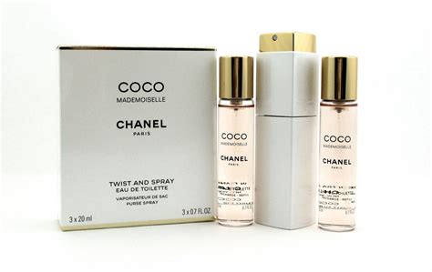 chanel mademoiselle purse spray refills